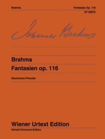 Brahms: Fantasies Opus 116 for Piano published by Wiener Urtext